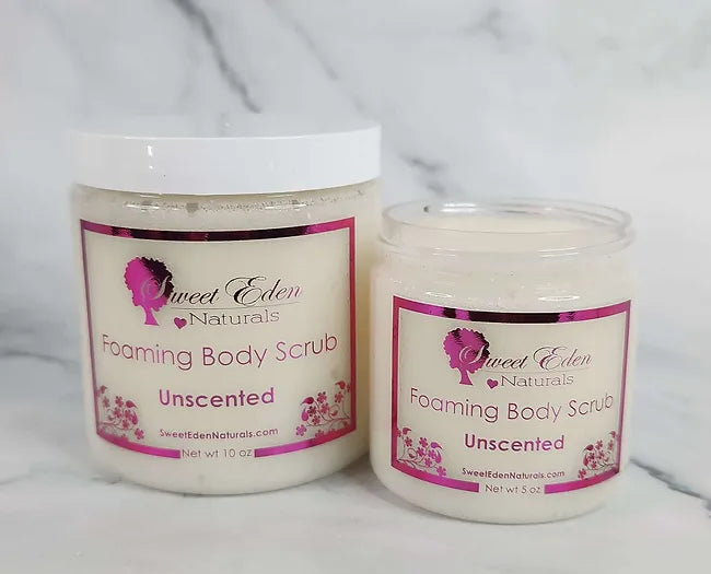 Unscented Foaming Body Scrub