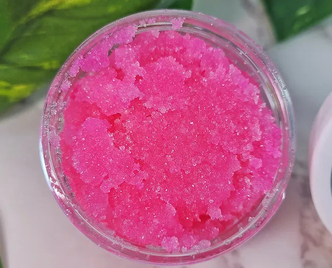 Sugared Strawberry Lip Kit | Lip Scrub & Lip Balm