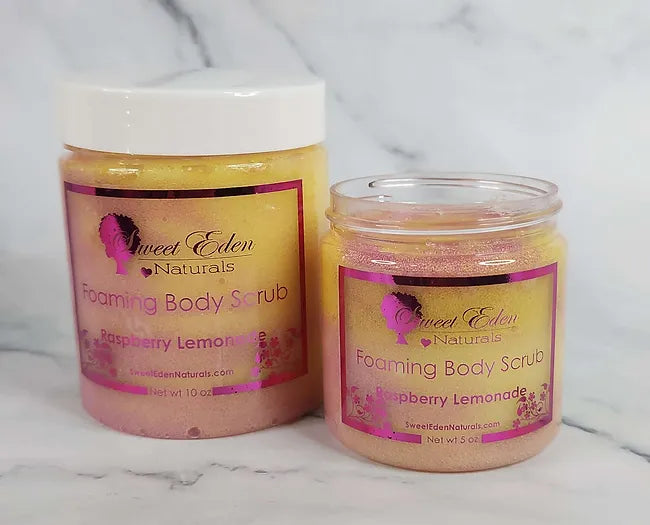 Raspberry Lemonade Foaming Body Scrub