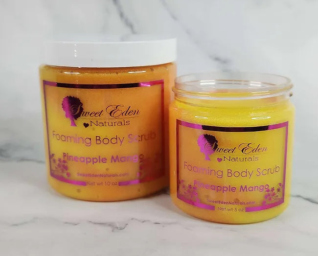 Pineapple Mango Foaming Body Scrub