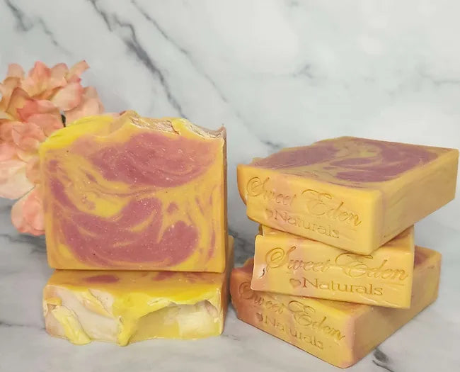 Tropical Sunrise Coconut Milk Artisan Soap