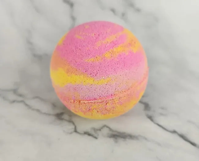 Tropical Sunrise Coconut Milk Bath Bomb