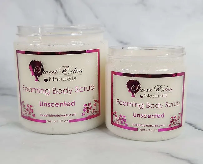 Unscented Foaming Body Scrub