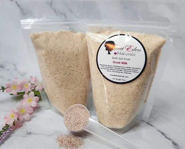 Goat Milk Bath Salt Soak