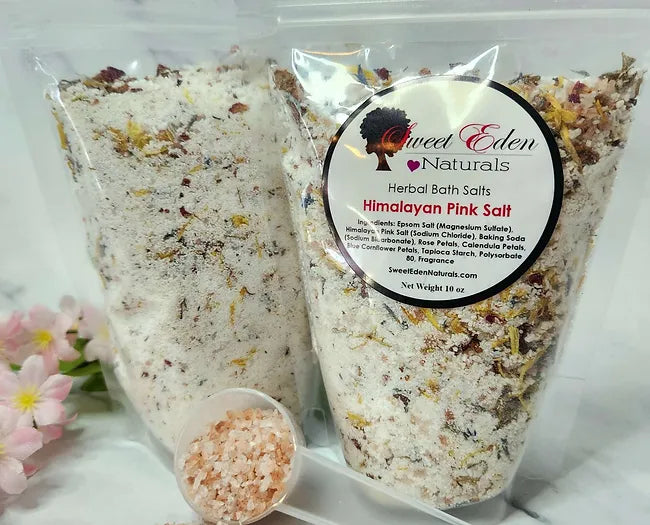 Herbal Himalayan Pink Salt Bath Salts