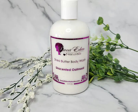 Unscented Oatmeal Shea Butter Body Wash