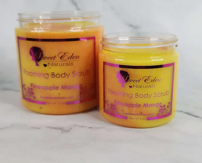 Pineapple Mango Foaming Body Scrub