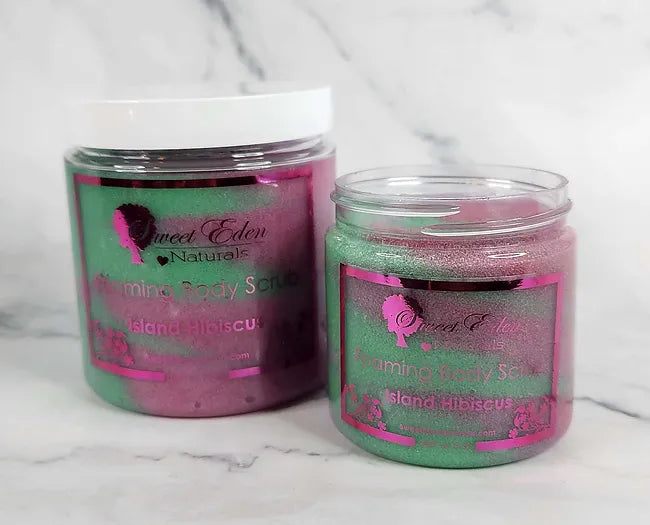 Island Hibiscus Foaming Body Scrub