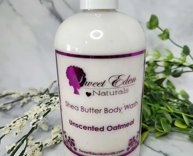 Unscented Oatmeal Shea Butter Body Wash